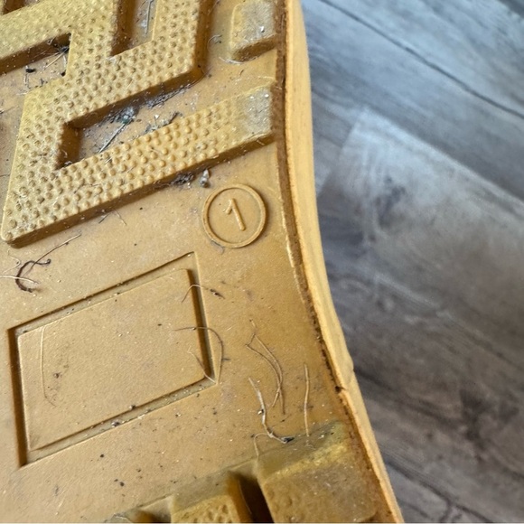 Coco Village Kids Yellow Atari Rain Boots size 1 - Picture 6 of 8